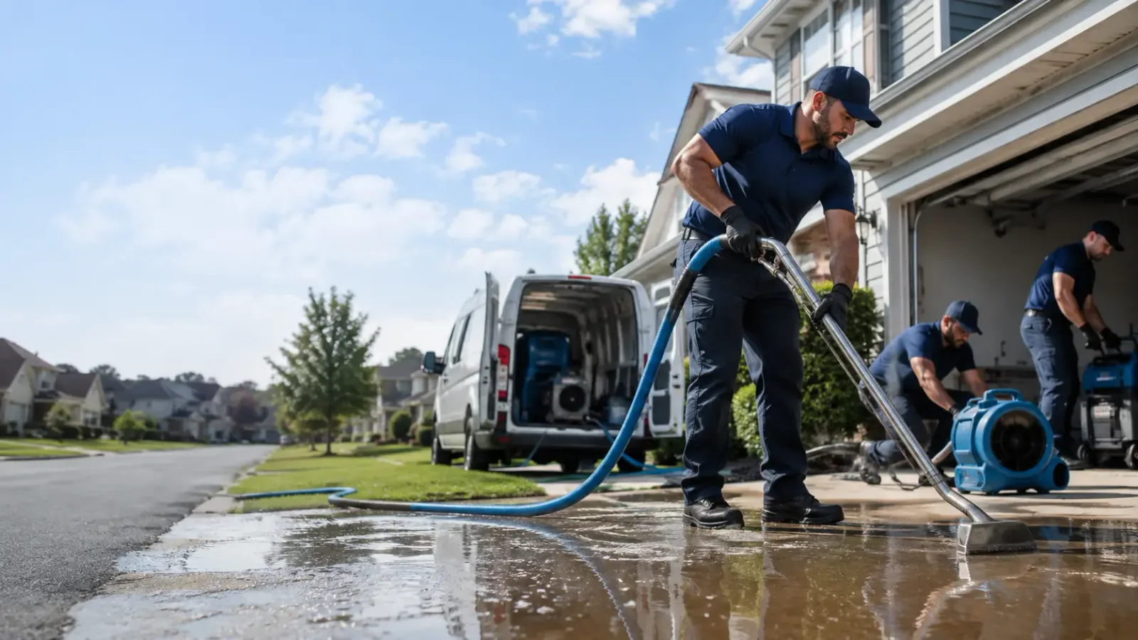 Flood Damage Restoration in Saint Henry, OH